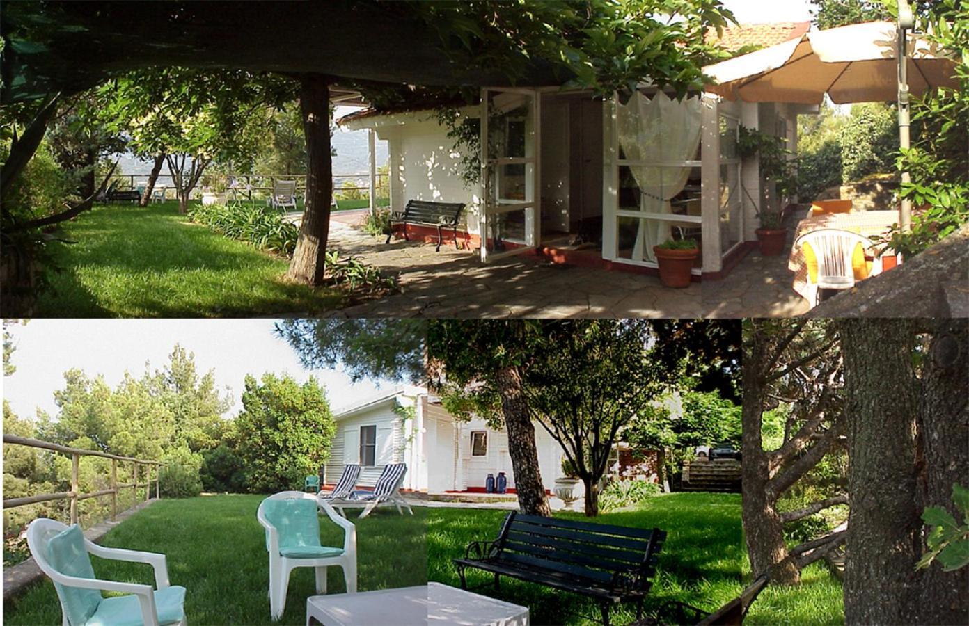 Deliziosa Casetta Con Dehor E Giardino Immersa Nel Verde Ligure Imperia Exterior photo